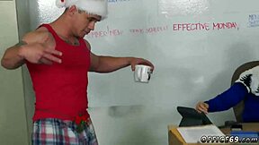 Speedo Lovers in Wild Gay 3some Holiday Ass Action