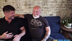 Ever banged a hot british daddy with his lad around?