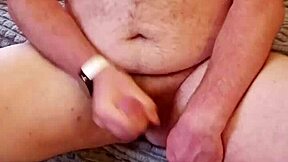 Gay guy cumming hard with intense solo action now!