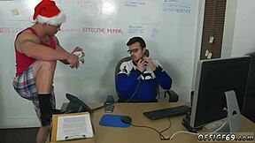 Speedo Lovers in Wild Gay 3some Holiday Ass Action