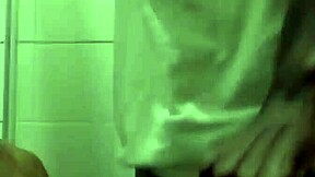 Sucked Flirty Brazilian Guy's Big Black Cock In Train Bathroom!