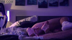 Bi Twink Fingers His Tight Ass Until He Cums, Curious to Watch?