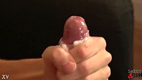 Gay Boy Cumshot Explosion in Action