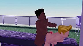 Roblox Characters Engage In Gay Blowjob And Anal Ass Fucking