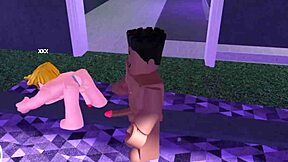 Roblox Characters Engage In Gay Blowjob And Anal Ass Fucking