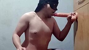 this passive guy sucks so good with a dildo