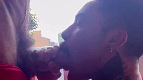 I love receiving that big cock blowjob