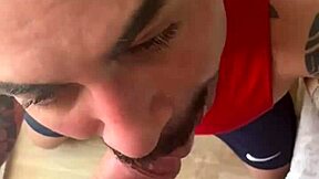 I love receiving that big cock blowjob