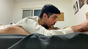 How can I make my straight friend cum with a blowjob?