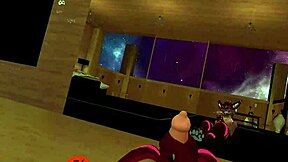 Solo Jerk Session With Big Furry Monster Cock!