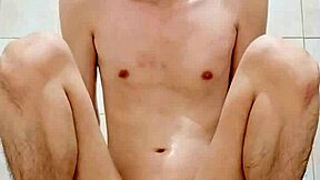THAI GAY BOY Fagteetajet MASTURBATES DRINKS PISS CUM PENETRATES ASS