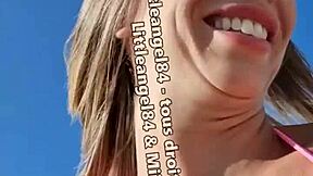 My Story Of Public Challenge With Little Angel84 At Cap D Agde Trio