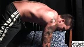 Super Stud's First Gay Bigcock Sex?