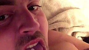 Swallowed My Own Load In Close Up Homemade Action With Big Cock Jizz
