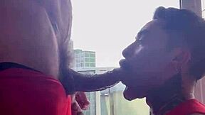 I love receiving that big cock blowjob