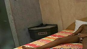 Horny latino gays enjoy activities in room