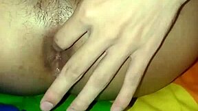 my first anal with toy and dildo fucking