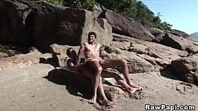 Horny Couple's Wild Outdoor Anal Adventure
