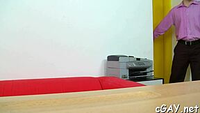 Tough gay stud gives wet blowjob before hardcore anal!