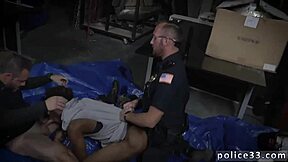 Gay interracial cop sex leads to a hard arrest?
