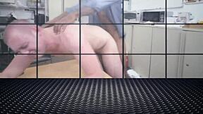 Hot gay stud enjoys interracial blowjob and ass fucking