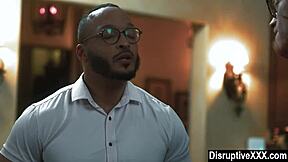 Crazy Housesitter Fucked By Black Boss