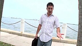 i lured the spruce hunk into having a hardcore wild blowjob with gay bear