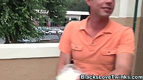 Interracial Threeway Jizz