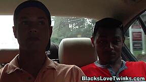 Interracial Threeway Jizz