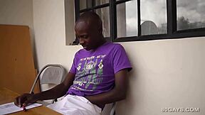 black african twink kalem jacks off