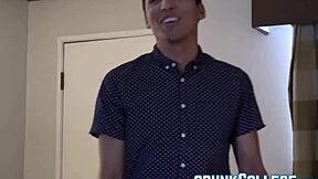 Young Asian Gay Ass Gets Pummeled Hard Before Cumshot