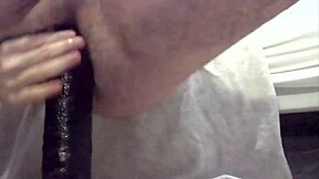 Hey, shove that huge dildo deep in my ass for New Year's fun