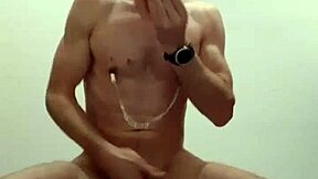 i feel humiliated as straight whore using anal ass fucking with cum dildo toy