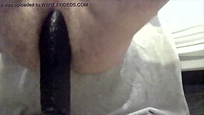 Hey, shove that huge dildo deep in my ass for New Year's fun