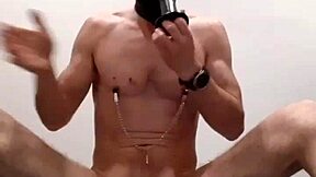 i feel humiliated as straight whore using anal ass fucking with cum dildo toy