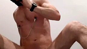 i feel humiliated as straight whore using anal ass fucking with cum dildo toy