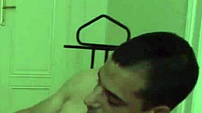 homemade jerking session with young twink's big cock cumshot and facial - part 1