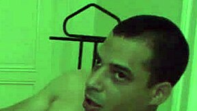 homemade jerking session with young twink's big cock cumshot and facial - part 1