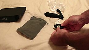 i'm testing out this thrusting dildo for fun