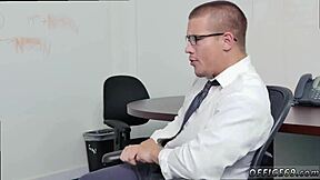 Group blowjob scene with gay boys playing online CPR video