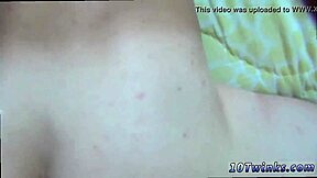 Hunk and twink boyfriends share bareback pov gay sex