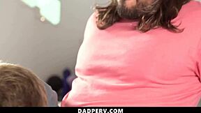 Stepdaddy Passionately Bareback Fucks Stepson Showing Bisexual Domination In Hunk Uncle Role With Blowjob