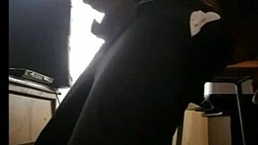 i work from home showin off my big black cock in sexy homemade fetish vid communitydick4u