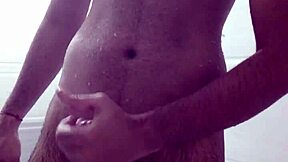 Desi Indian Guy Flaunts His Big Monster Cock