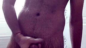 Desi Indian Guy Flaunts His Big Monster Cock