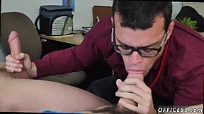 These hot gay guys in thongs do yoga and arabian pakistani blowjob group threesome action.