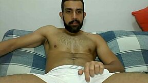 Amateur Solo Guy Teases in Thong and Panty Underwear