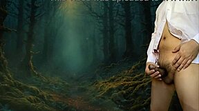 i feel so frustrated as young harry the broke cabin boy masturbating solo outdoors with naughty handjob stripping