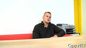 Ever seen ribald homo sex scenes with hunks? They dive into sloppy blowjobs and deep anal creampie fucking