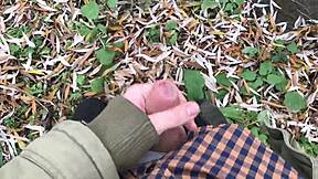 i found this amazing outdoor spot to cum hard as a hot twink